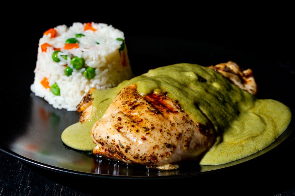 enchiladas de mole verde