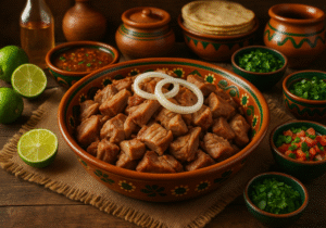 Carnitas estilo Michoacán