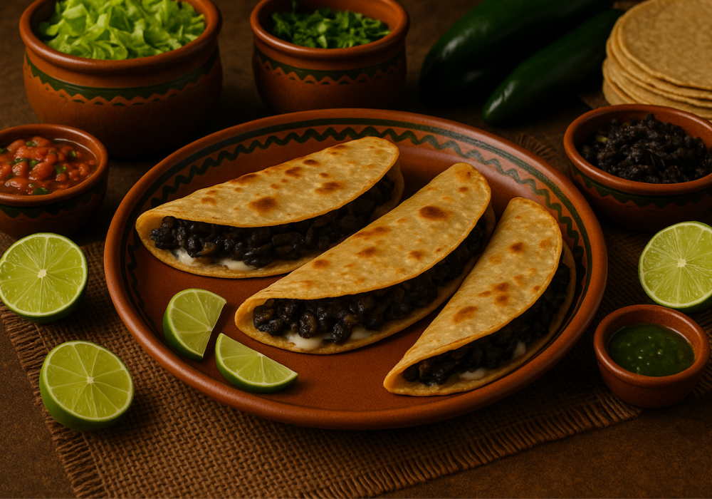 quesadillas de huitlacoche