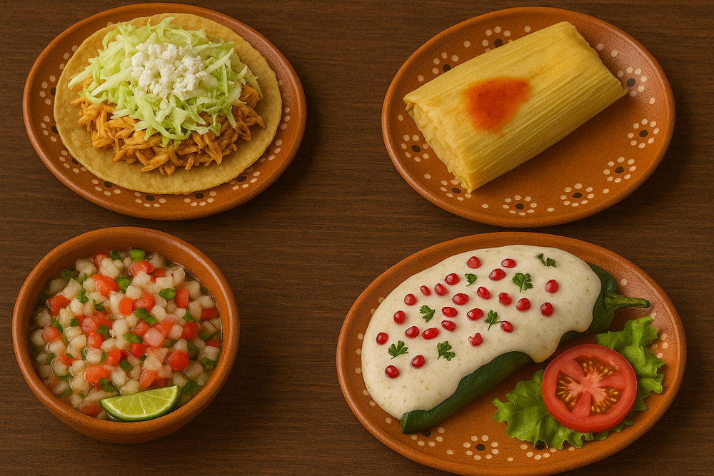 tipos de comida mexicana platos