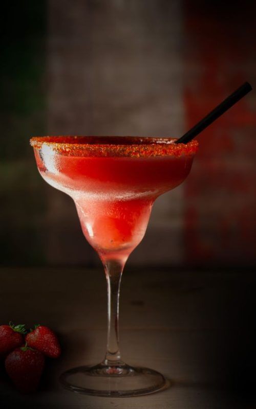 margarita de fresa